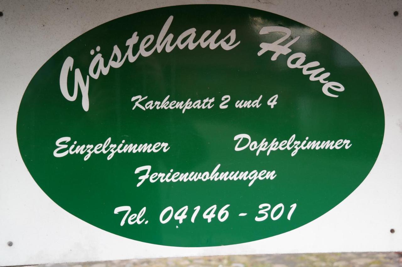 Gaestehaus Howe Stade Exteriör bild